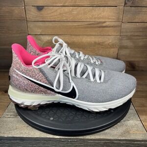 Nike Air Zoom Infinity Tour NRG Mens Size US 9 Gray Pink Lace Up Golf  Shoes